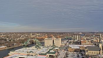 Weather camera view of County of Will.