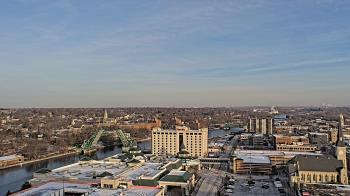 Weather camera view of County of Will.