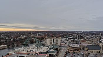 Weather camera view of County of Will.