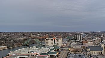 Weather camera view of County of Will.