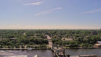 Weather camera view of County of Will.
