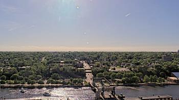 Weather camera view of County of Will.