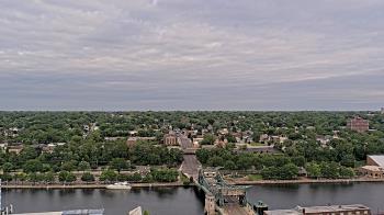 Weather camera view of County of Will.