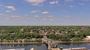Weather camera view of County of Will.