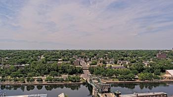 Weather camera view of County of Will.