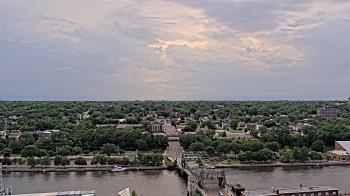 Weather camera view of County of Will.