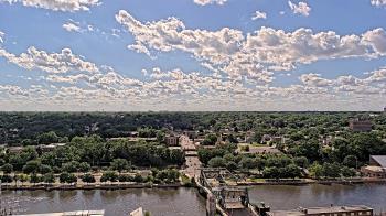 Weather camera view of County of Will.