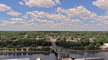 Weather camera view of County of Will.