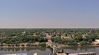 Weather camera view of County of Will.