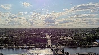 Weather camera view of County of Will.