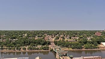 Weather camera view of County of Will.