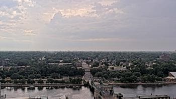 Weather camera view of County of Will.