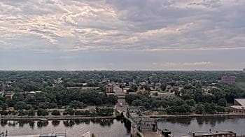 Weather camera view of County of Will.