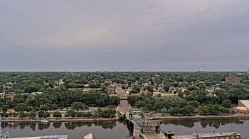 Weather camera view of County of Will.