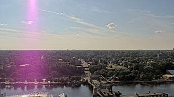 Weather camera view of County of Will.