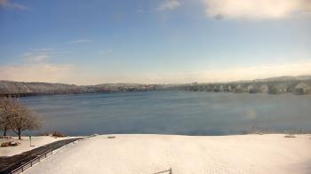 Weather camera view of John Wright Restaurant.