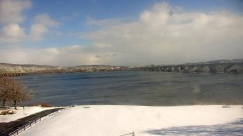 Weather camera view of John Wright Restaurant.