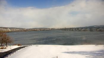 Weather camera view of John Wright Restaurant.