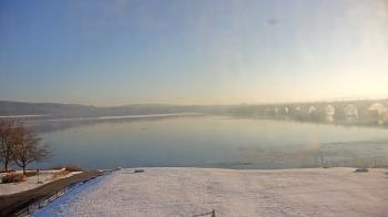 Weather camera view of John Wright Restaurant.