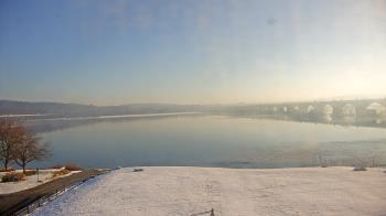 Weather camera view of John Wright Restaurant.