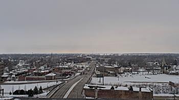 Weather camera view of Kankakee County Administration Building.