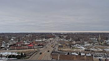 Weather camera view of Kankakee County Administration Building.