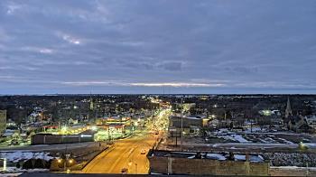Weather camera view of Kankakee County Administration Building.