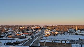 Weather camera view of Kankakee County Administration Building.