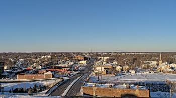 Weather camera view of Kankakee County Administration Building.