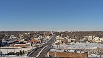Weather camera view of Kankakee County Administration Building.