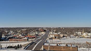 Weather camera view of Kankakee County Administration Building.