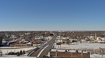 Weather camera view of Kankakee County Administration Building.