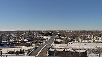 Weather camera view of Kankakee County Administration Building.