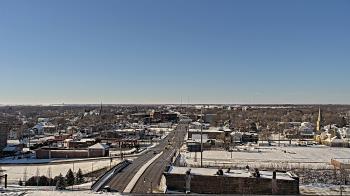 Weather camera view of Kankakee County Administration Building.