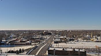 Weather camera view of Kankakee County Administration Building.