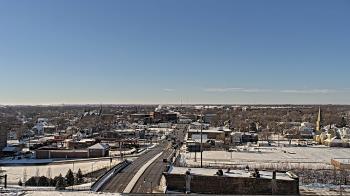 Weather camera view of Kankakee County Administration Building.