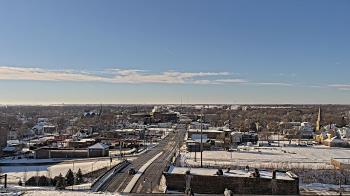 Weather camera view of Kankakee County Administration Building.