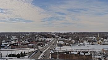Weather camera view of Kankakee County Administration Building.