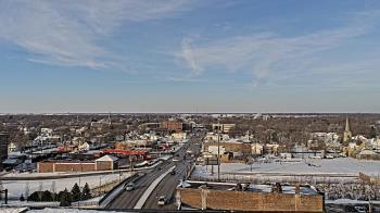 Weather camera view of Kankakee County Administration Building.
