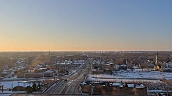 Weather camera view of Kankakee County Administration Building.