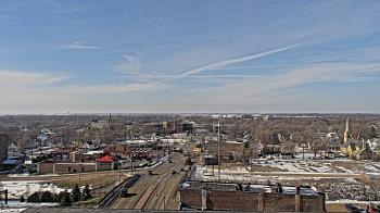 Weather camera view of Kankakee County Administration Building.