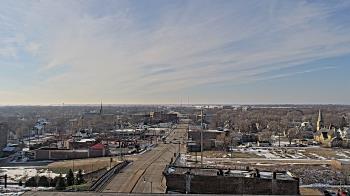 Weather camera view of Kankakee County Administration Building.