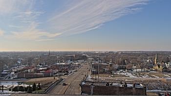 Weather camera view of Kankakee County Administration Building.