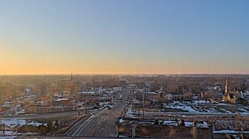 Weather camera view of Kankakee County Administration Building.