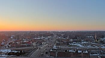Weather camera view of Kankakee County Administration Building.