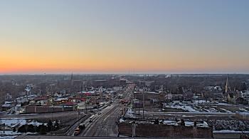 Weather camera view of Kankakee County Administration Building.