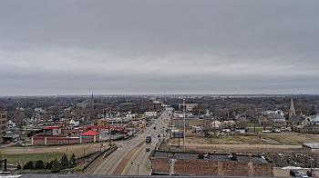 Weather camera view of Kankakee County Administration Building.