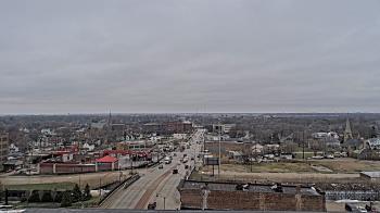 Weather camera view of Kankakee County Administration Building.