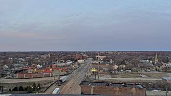Weather camera view of Kankakee County Administration Building.