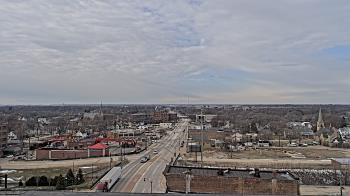 Weather camera view of Kankakee County Administration Building.